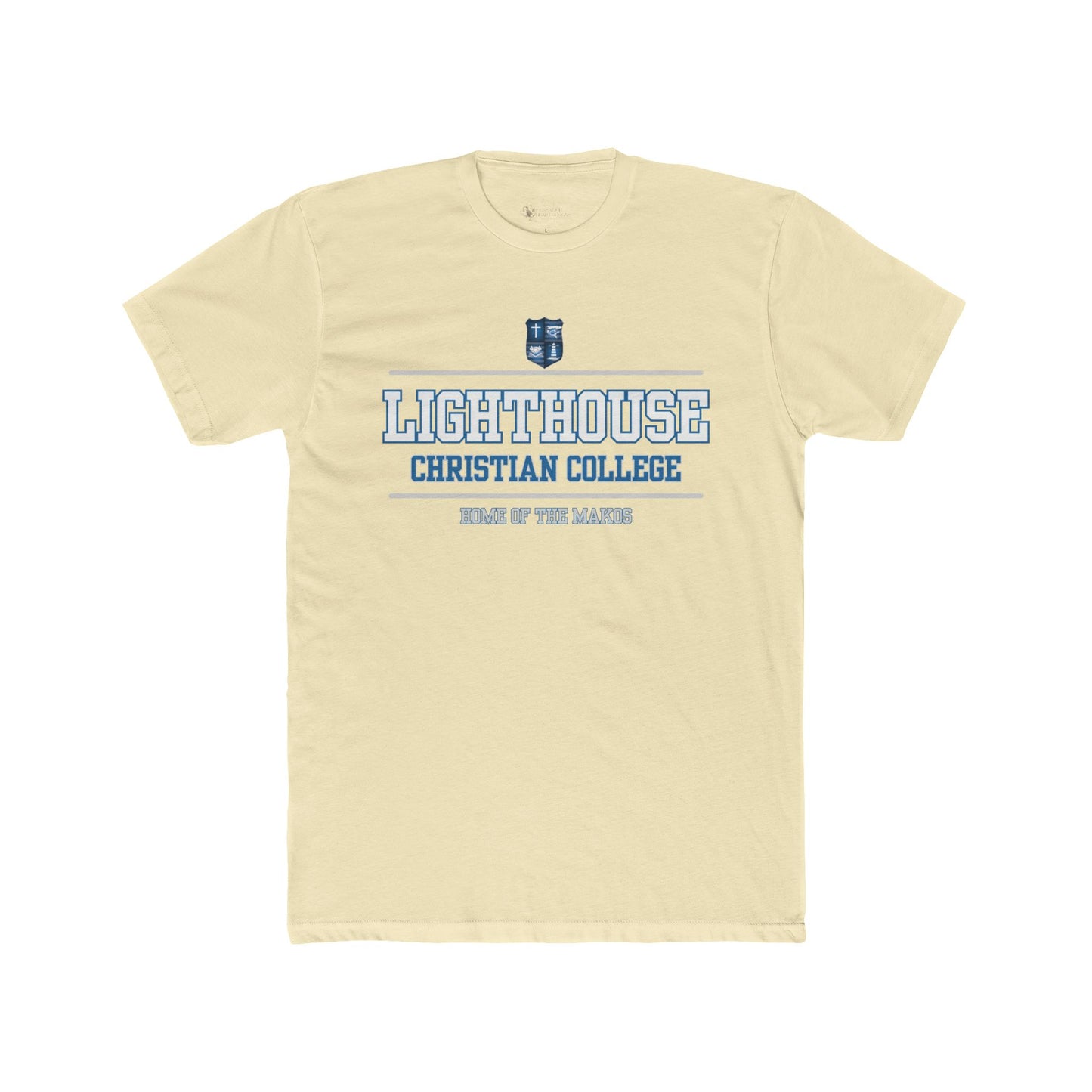 Vintage LCC Makos Unisex Premium Cotton Crew Tee