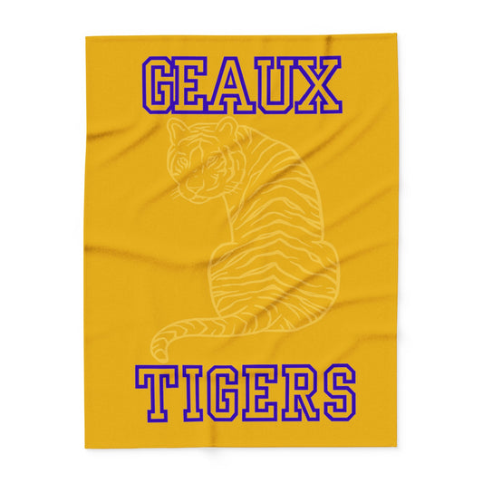 Geaux Tigers Gold