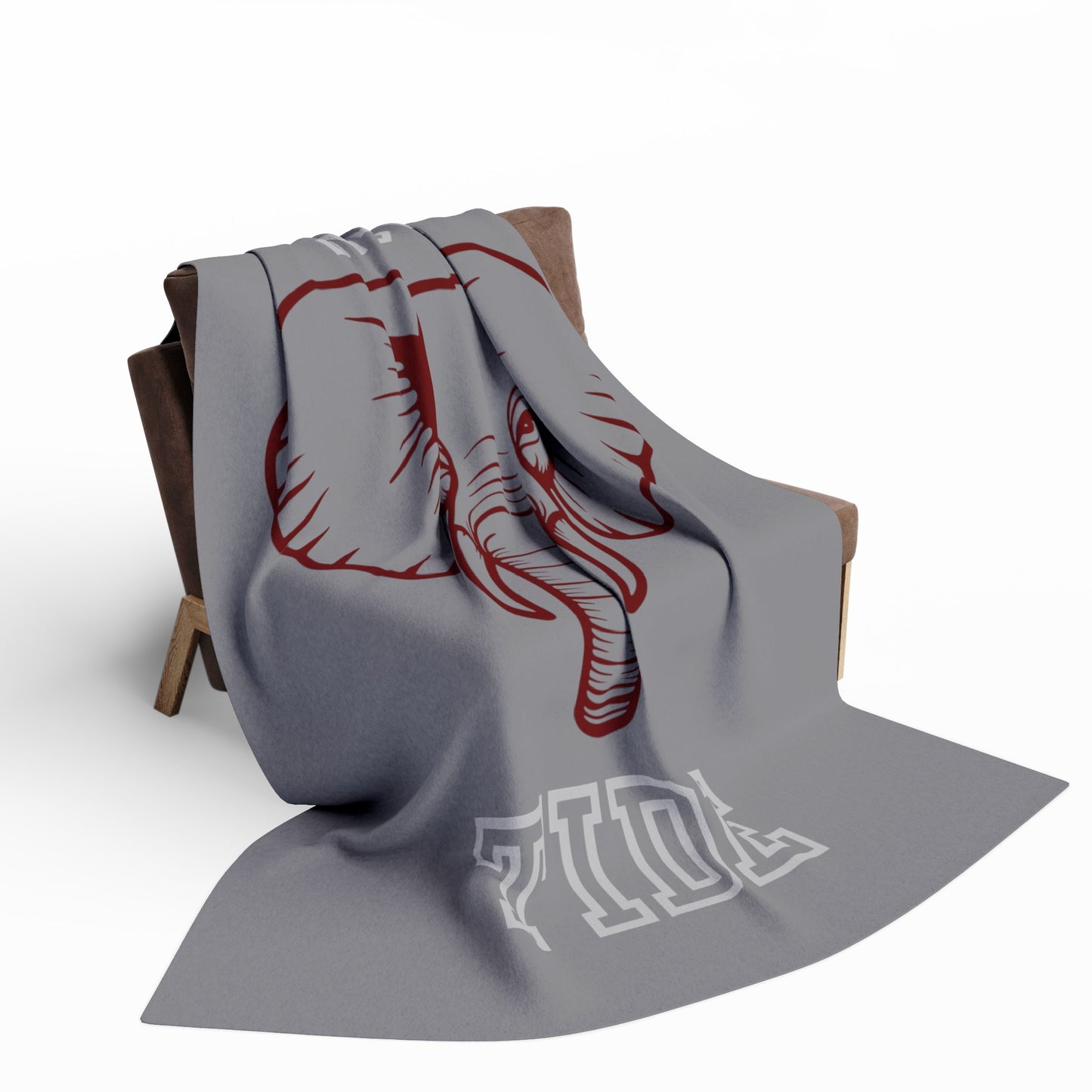 Roll Tide Blanket Gray