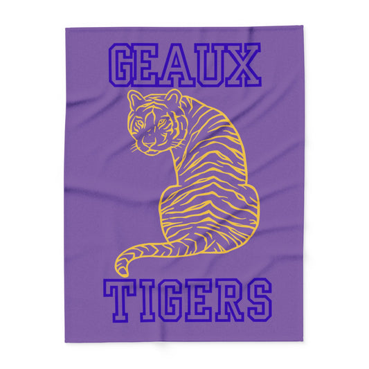 Geaux Tigers Purple