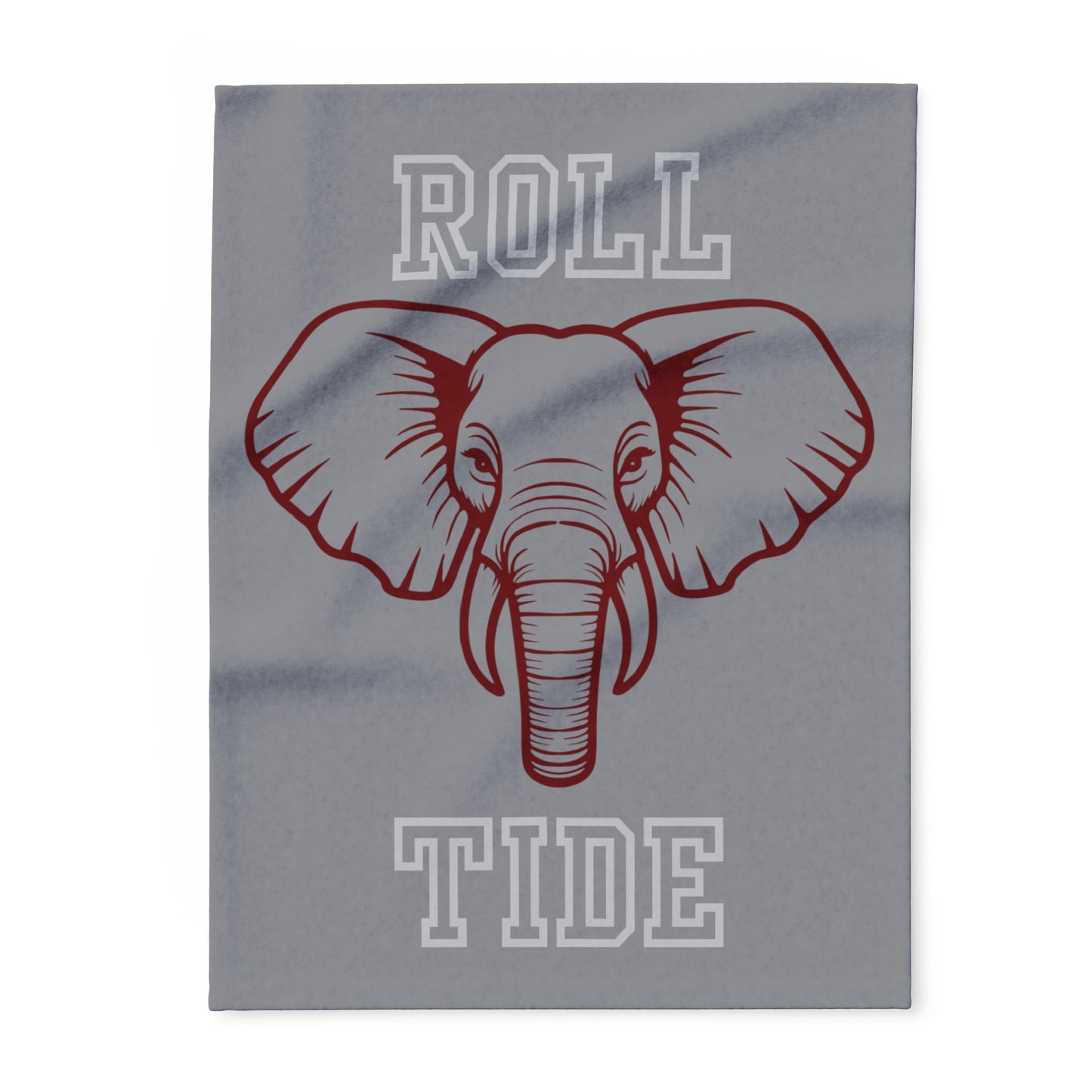 Roll Tide Blanket Gray