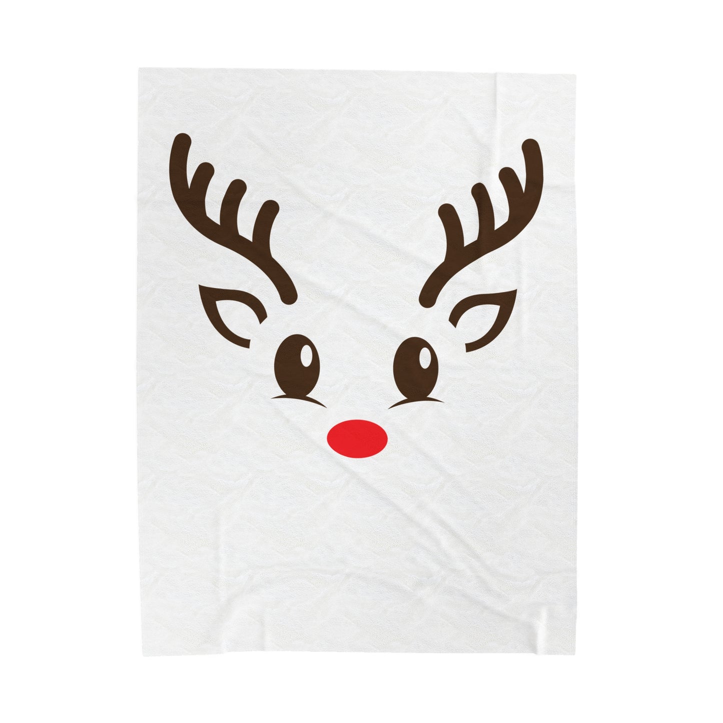 Reindeer Velveteen Plush Blanket