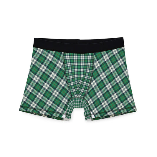 Christmas Plaid Boxer Briefs