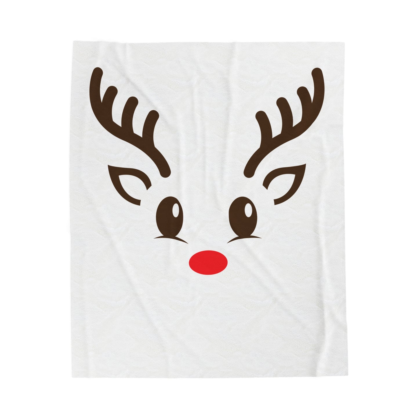 Reindeer Velveteen Plush Blanket