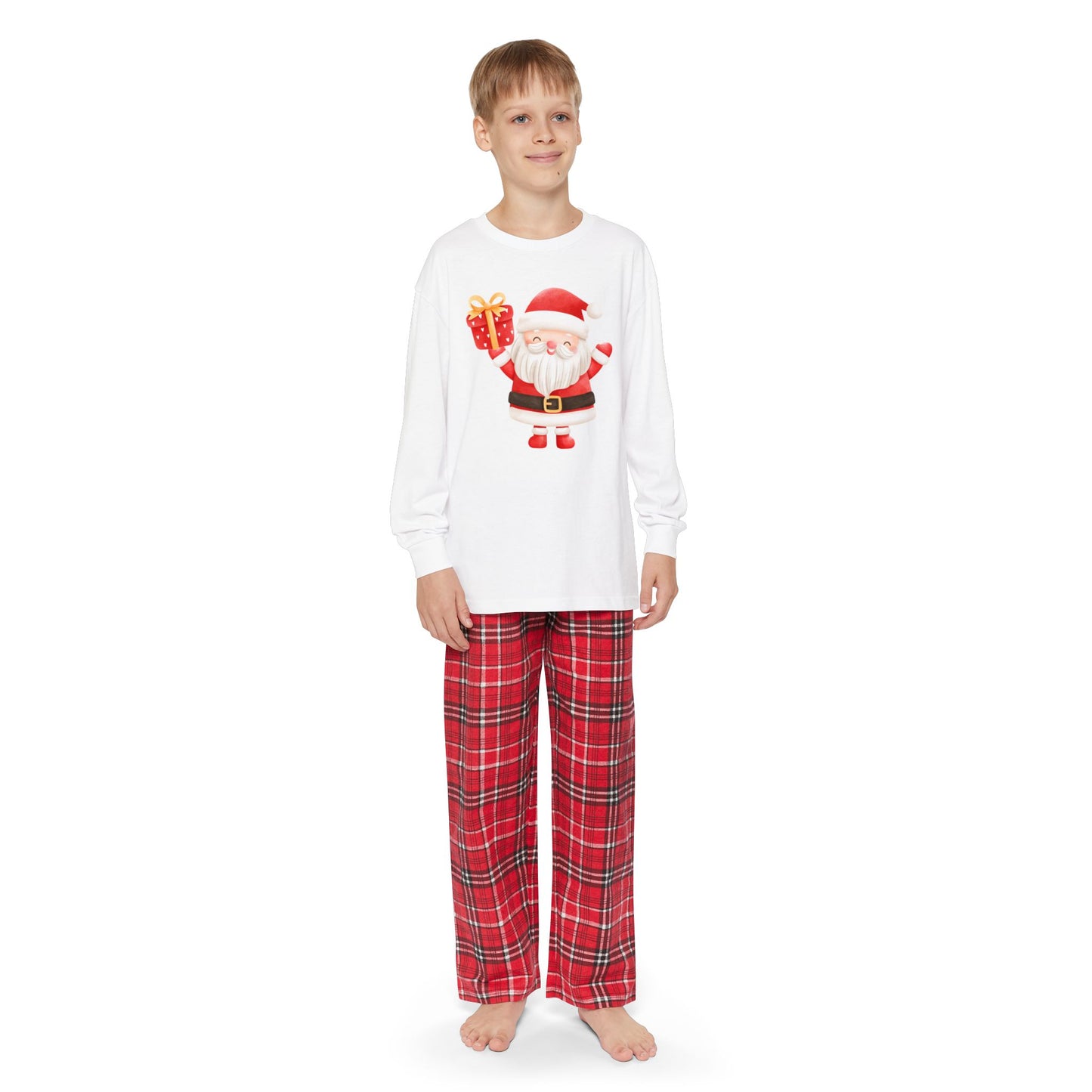 Youth Long Sleeve Holiday Outfit Set