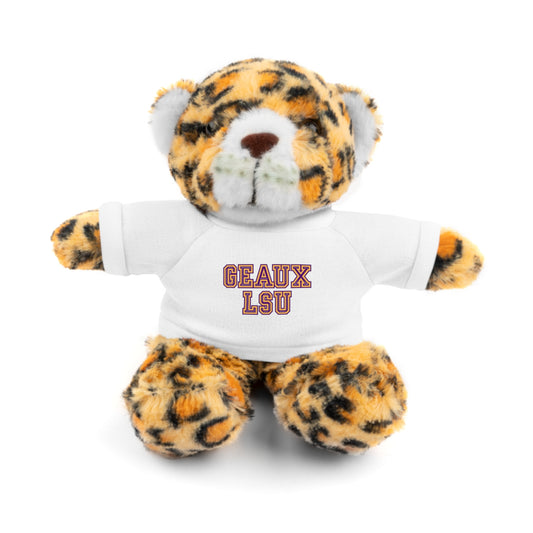 LSU Stuffed Animals with Tee