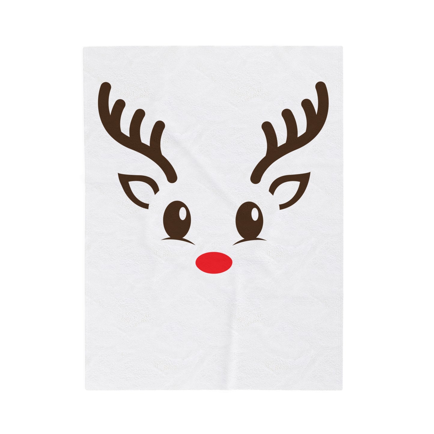 Reindeer Velveteen Plush Blanket