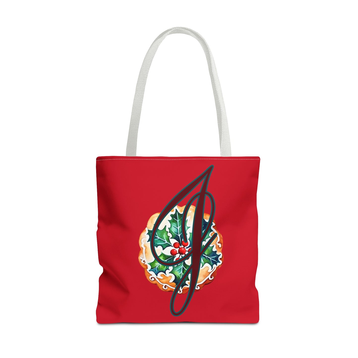 Christmas Tote Bag "J"