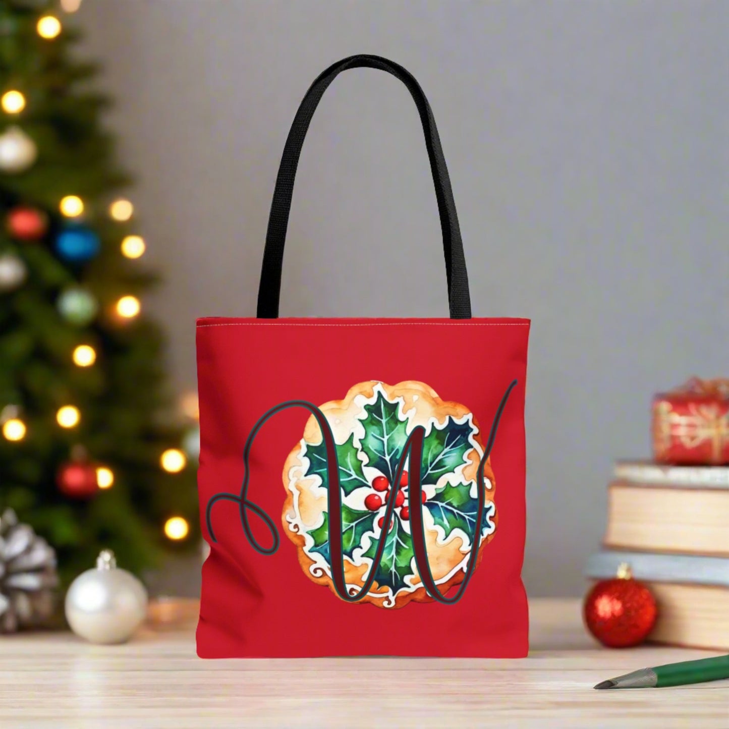 Christmas Tote Bag "W"