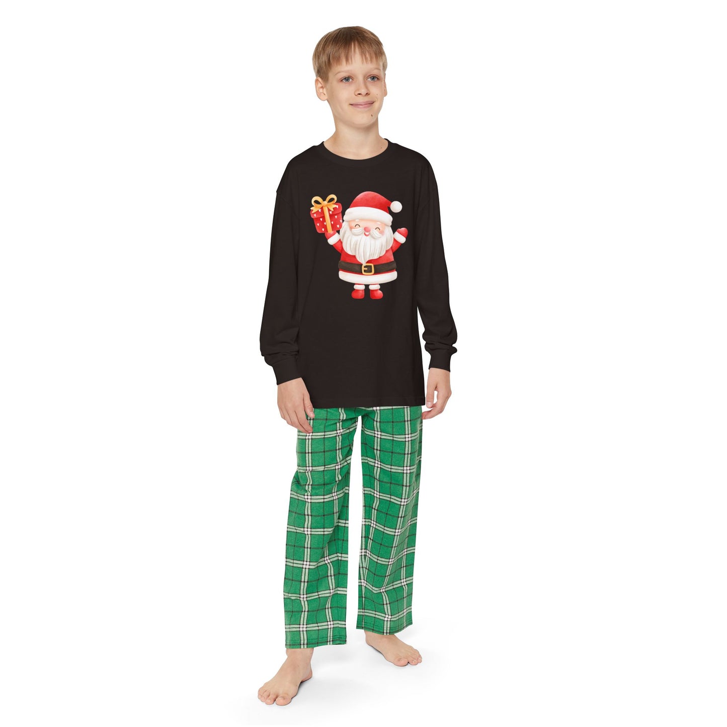 Youth Long Sleeve Holiday Outfit Set