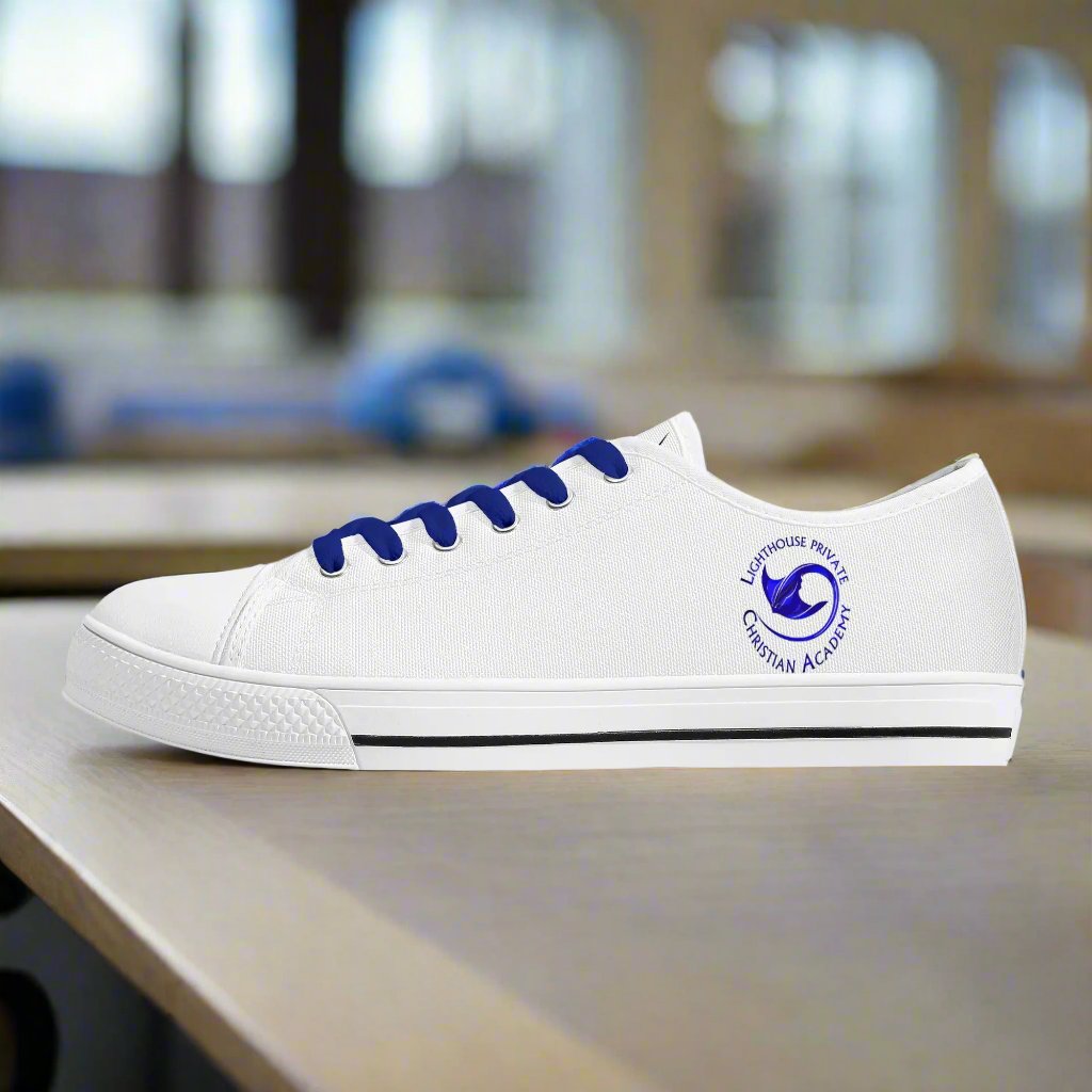 Womens Low Top Canvas Shoes - Stingrays