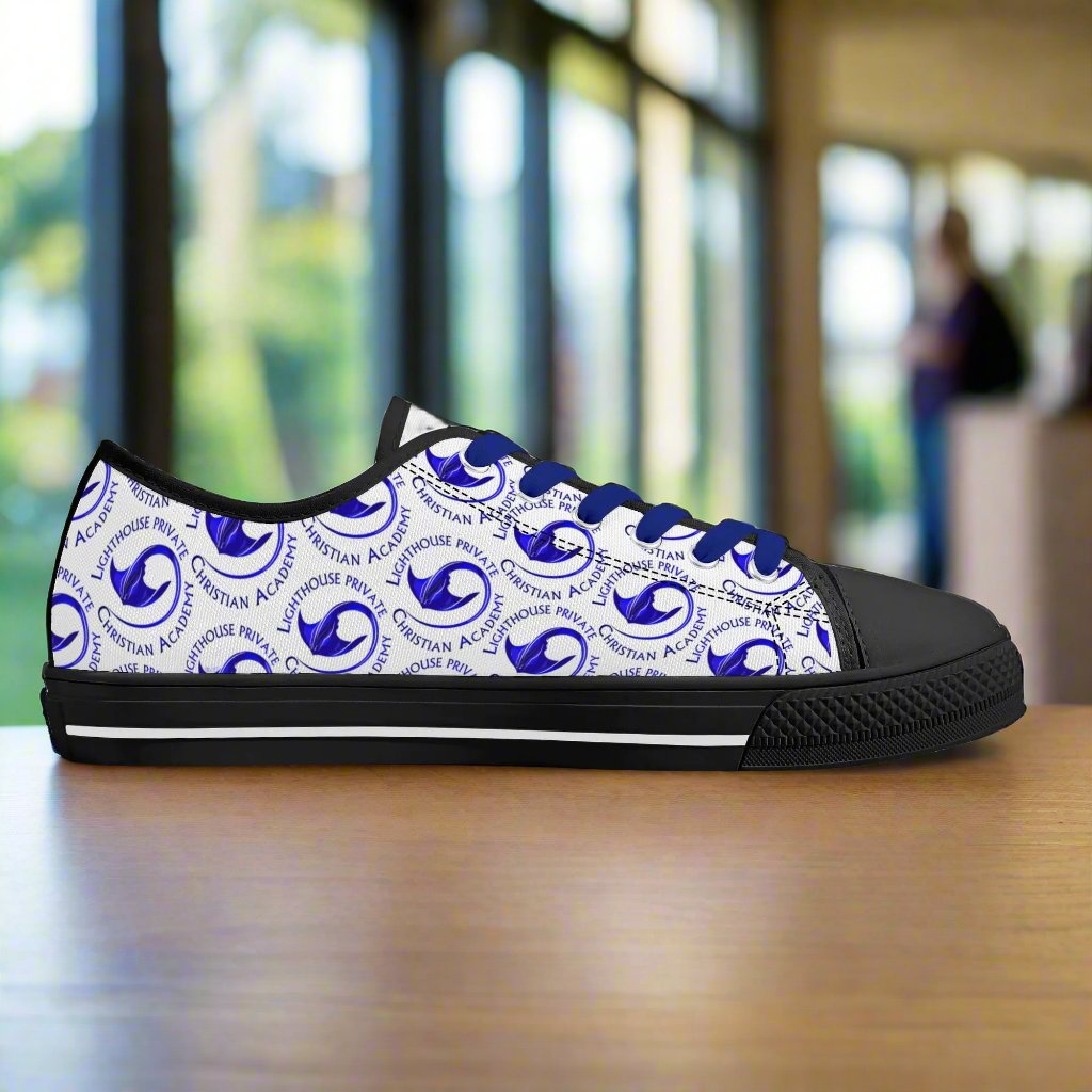 Womens Low Top Canvas Shoes - Stingrays