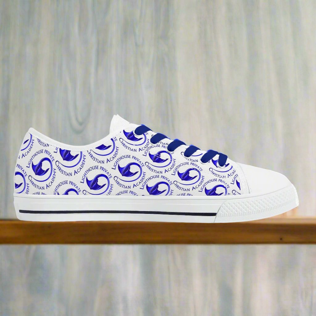 Womens Low Top Canvas Shoes - Stingrays