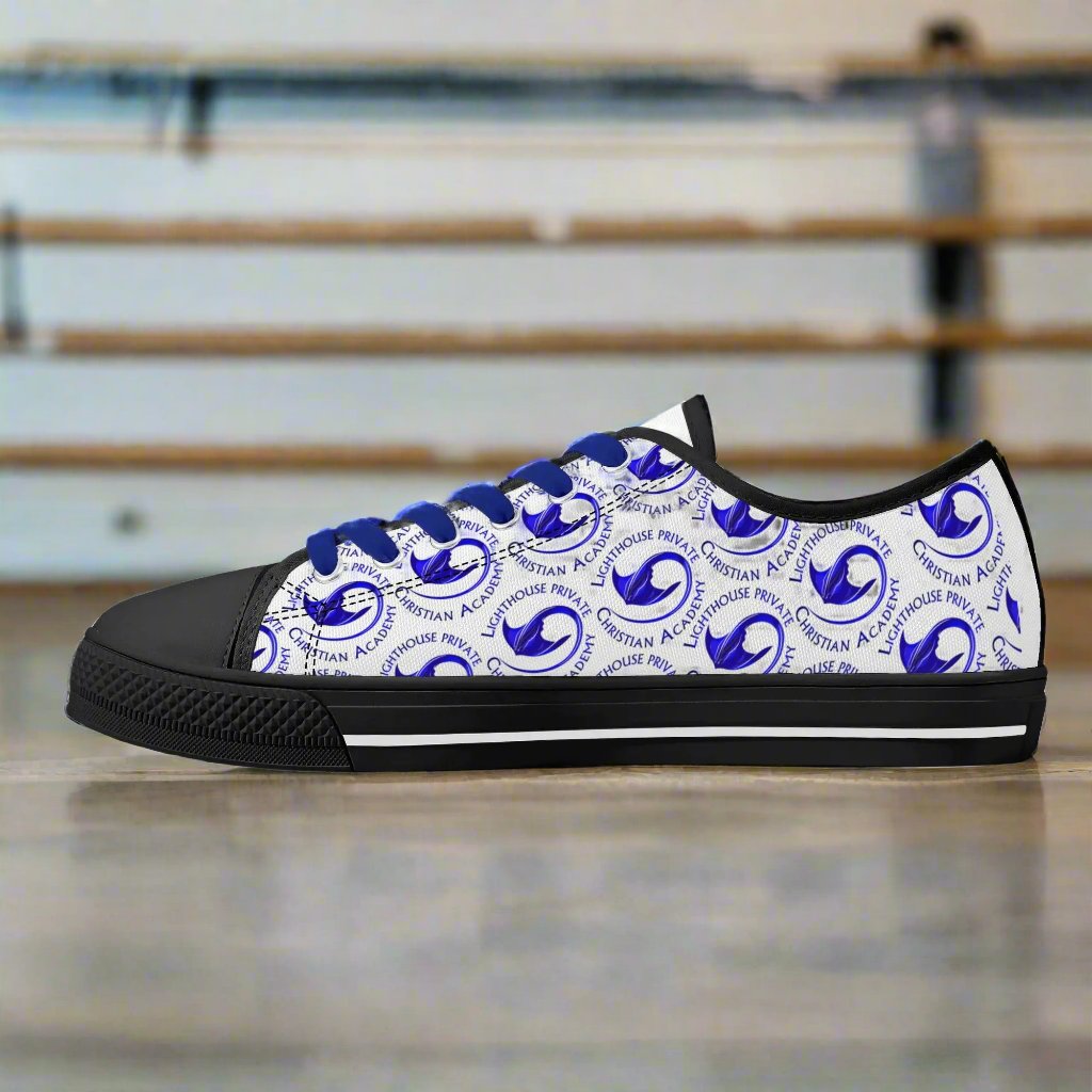 Womens Low Top Canvas Shoes - Stingrays