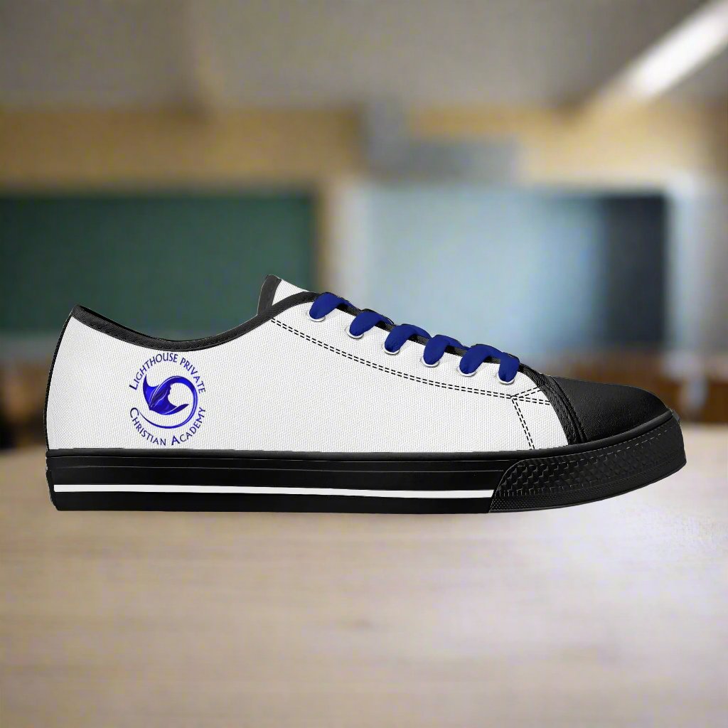 Womens Low Top Canvas Shoes - Stingrays