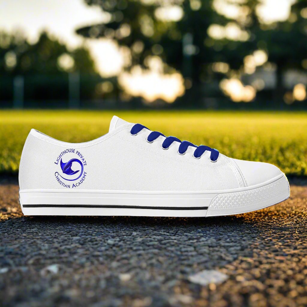 Womens Low Top Canvas Shoes - Stingrays