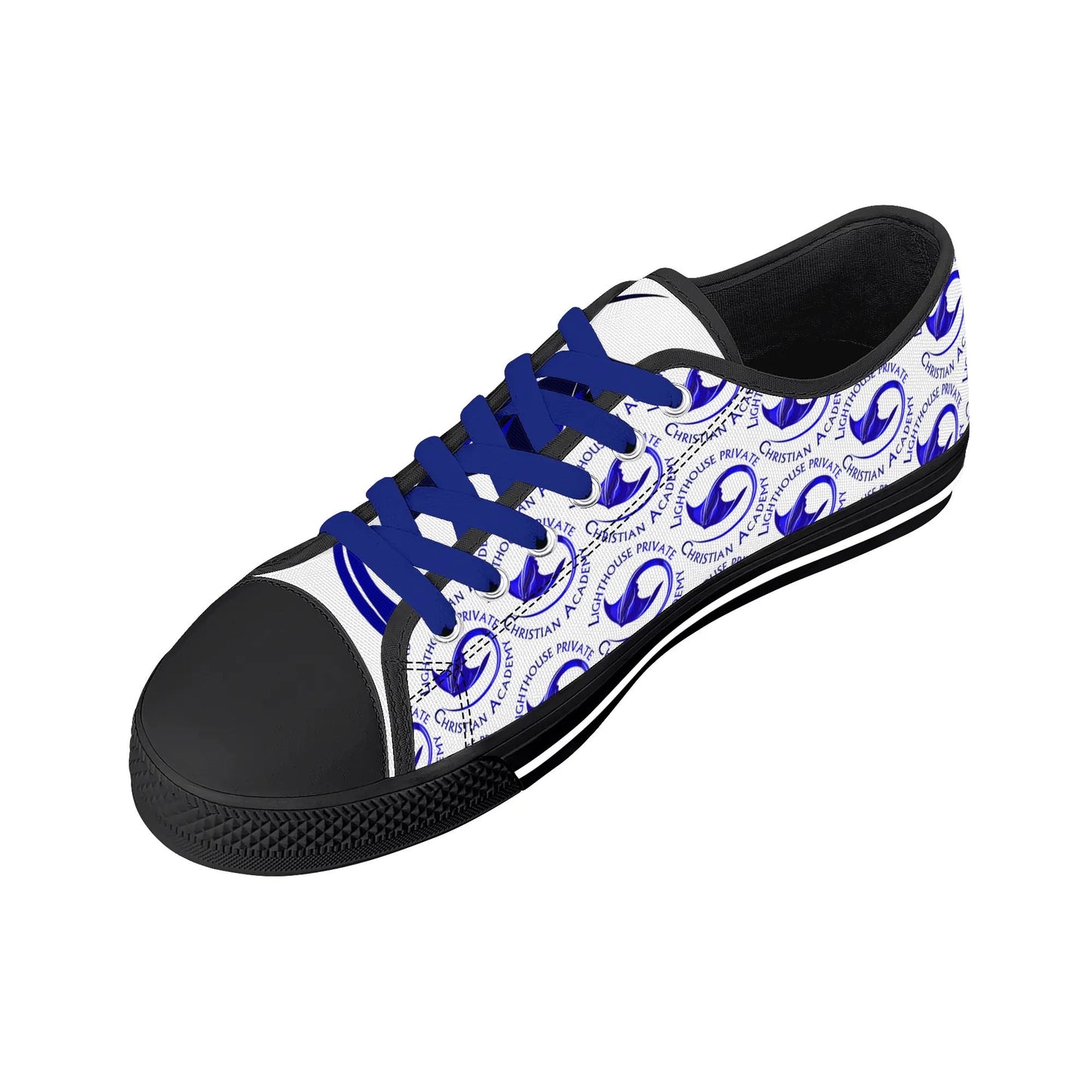 Womens Low Top Canvas Shoes - Stingrays