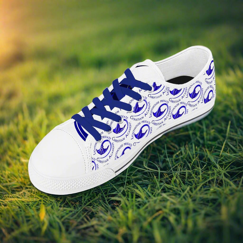 Womens Low Top Canvas Shoes - Stingrays