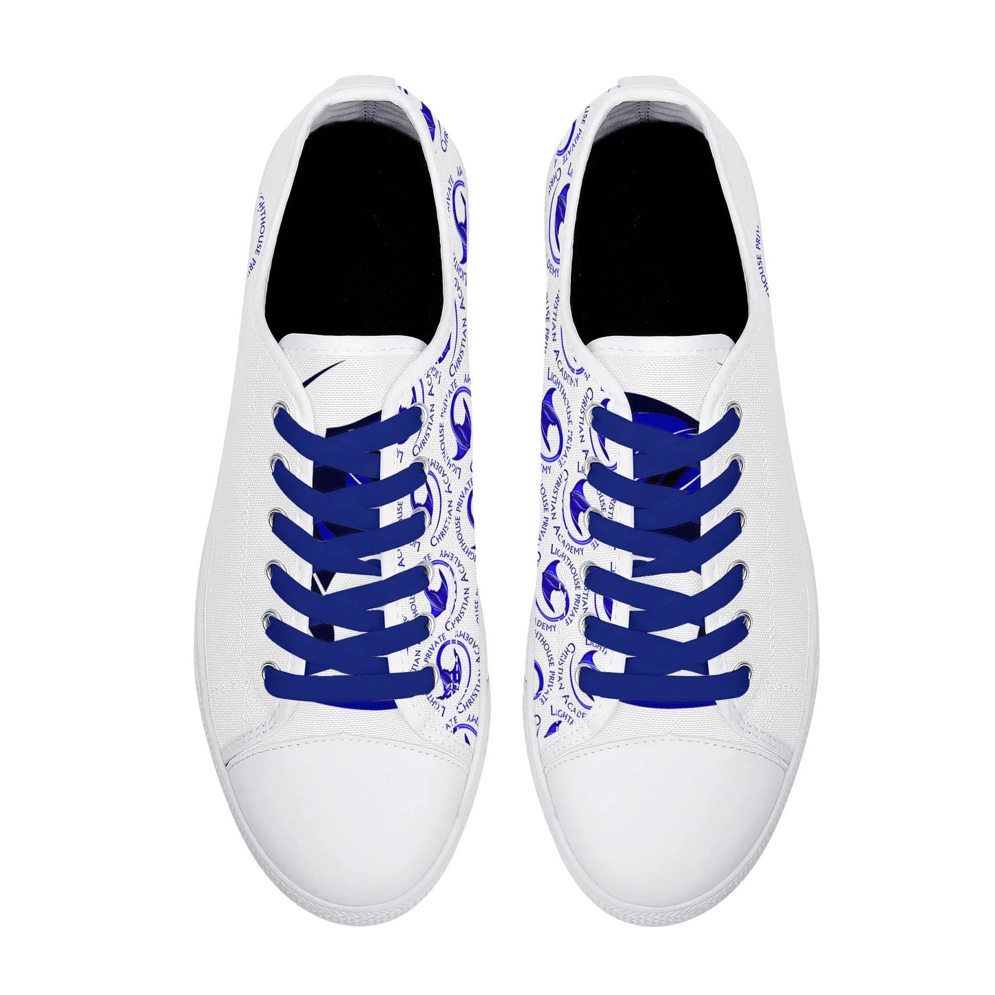 Womens Low Top Canvas Shoes - Stingrays