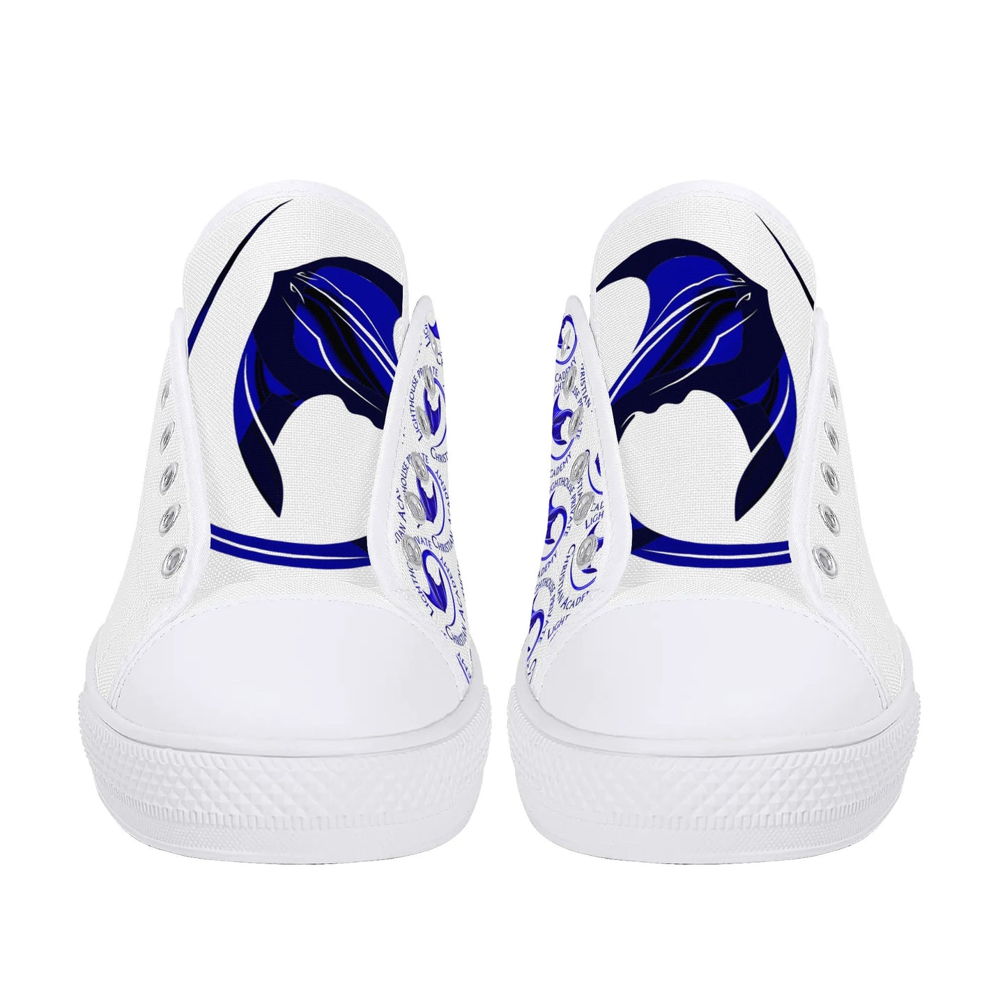 Womens Low Top Canvas Shoes - Stingrays