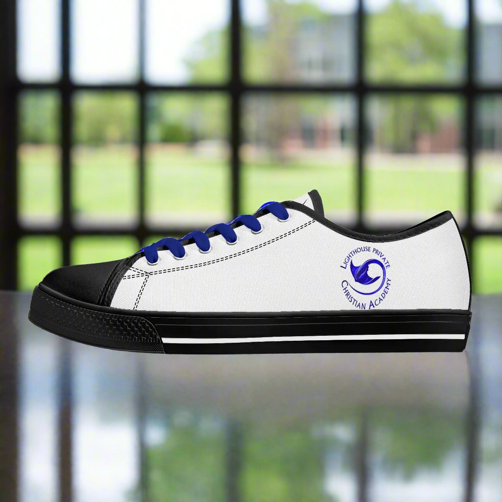 Womens Low Top Canvas Shoes - Stingrays