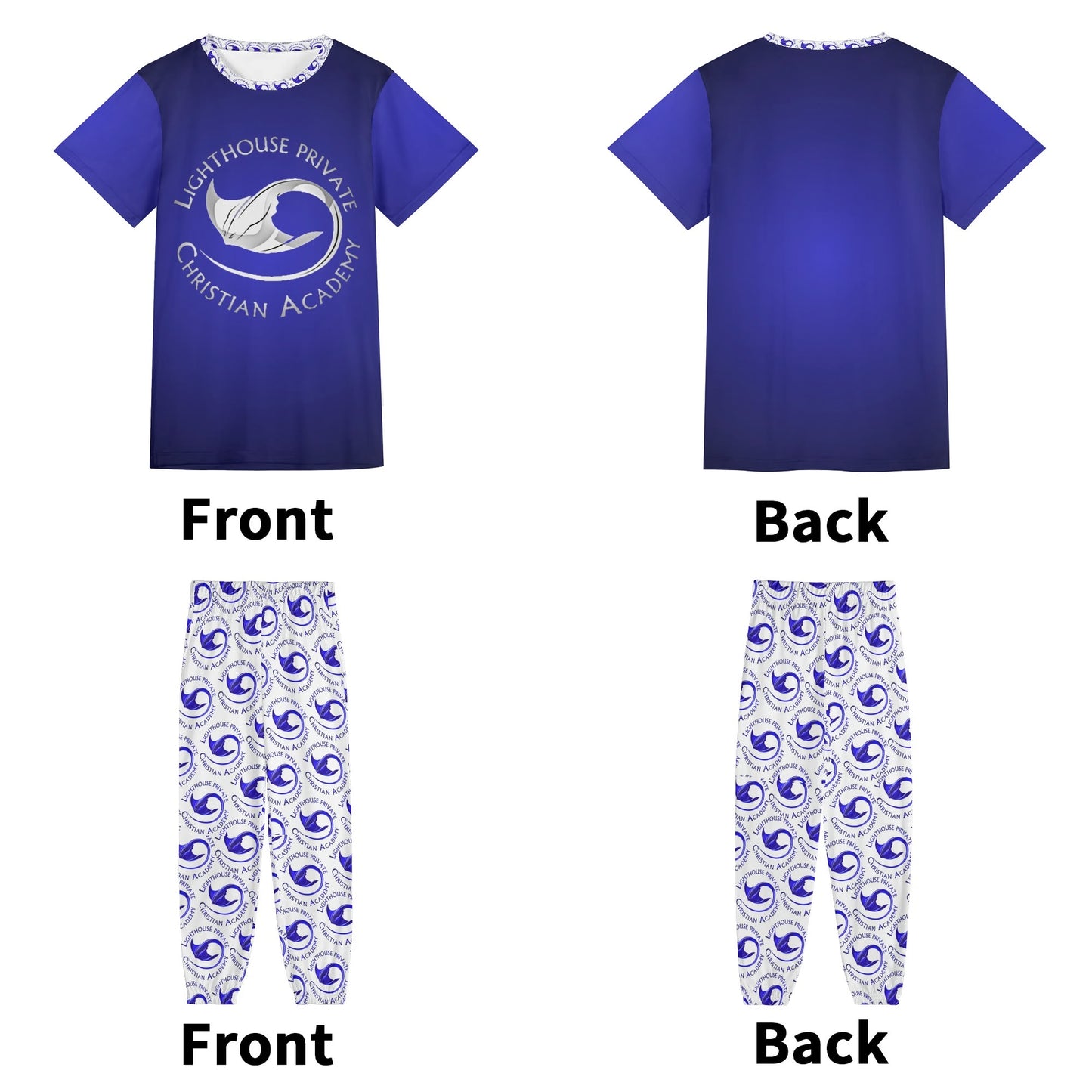 Unisex All-Over Print Adult Short Sleeve LPCA Sports Set