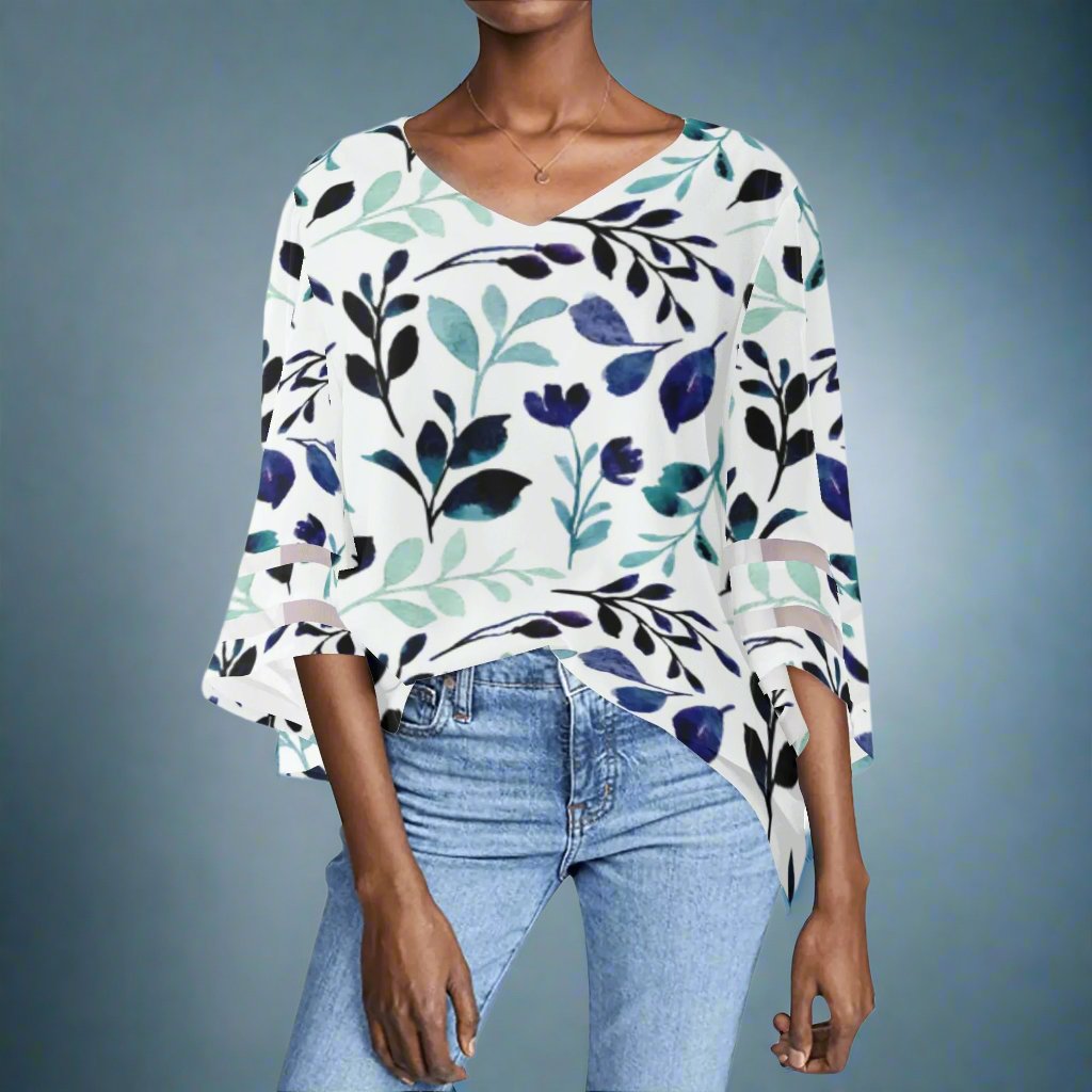 Gone With The Wind Chiffon Blouse