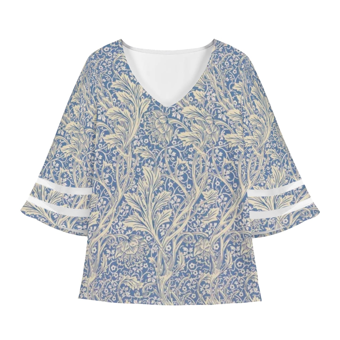 Angels Wings Chiffon Womens Blouse