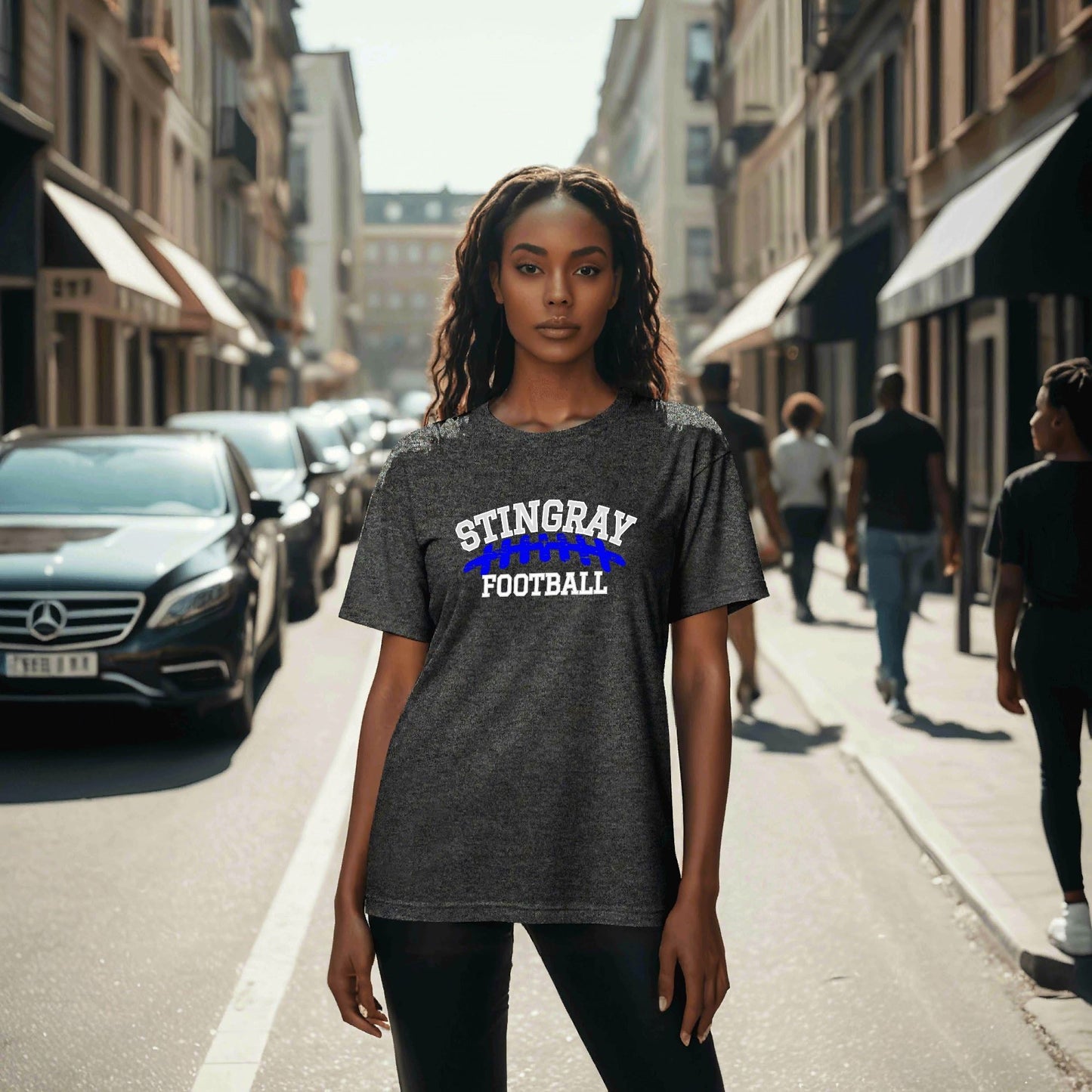 LPCA Unisex Football 100% Cotton Classic Tee