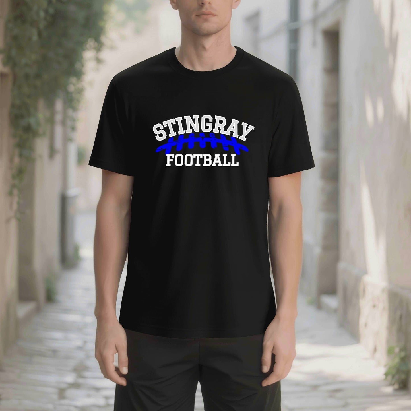 LPCA Unisex Football 100% Cotton Classic Tee