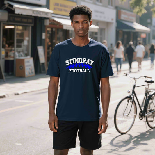 LPCA Unisex Football 100% Cotton Classic Tee