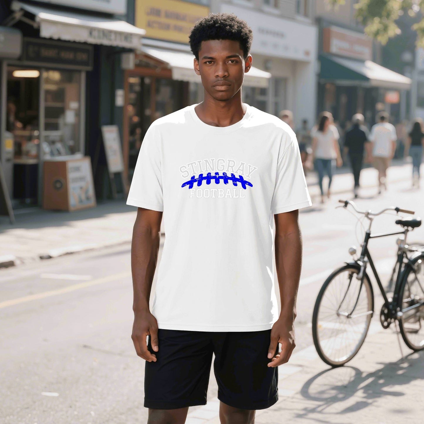 LPCA Unisex Football 100% Cotton Classic Tee
