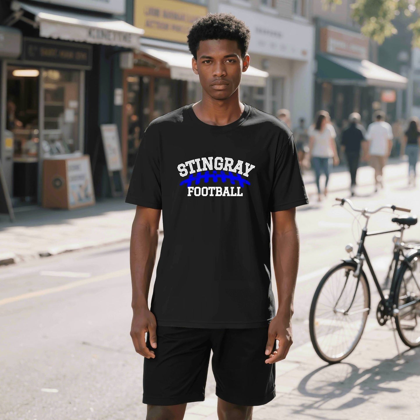 LPCA Unisex Football 100% Cotton Classic Tee