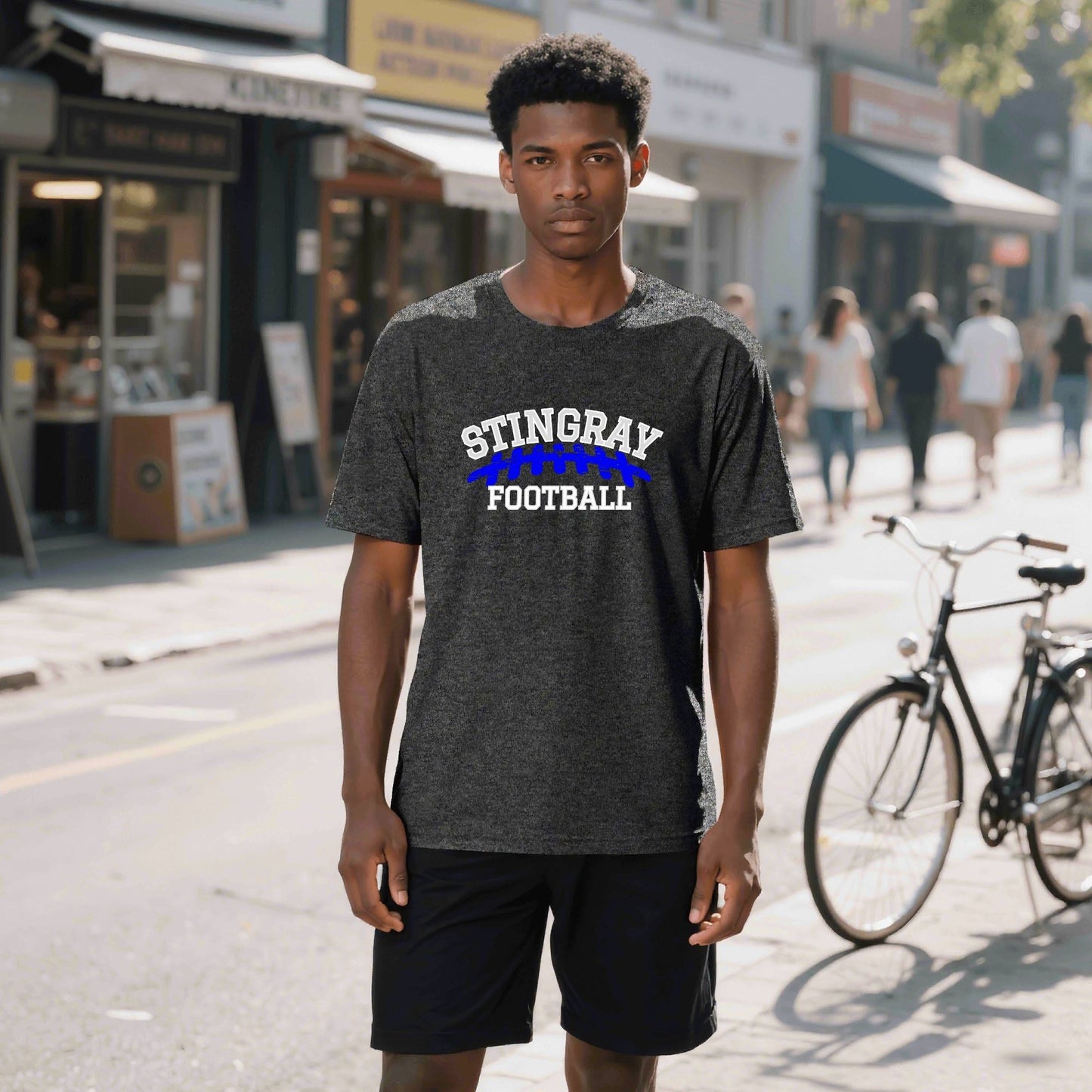LPCA Unisex Football 100% Cotton Classic Tee