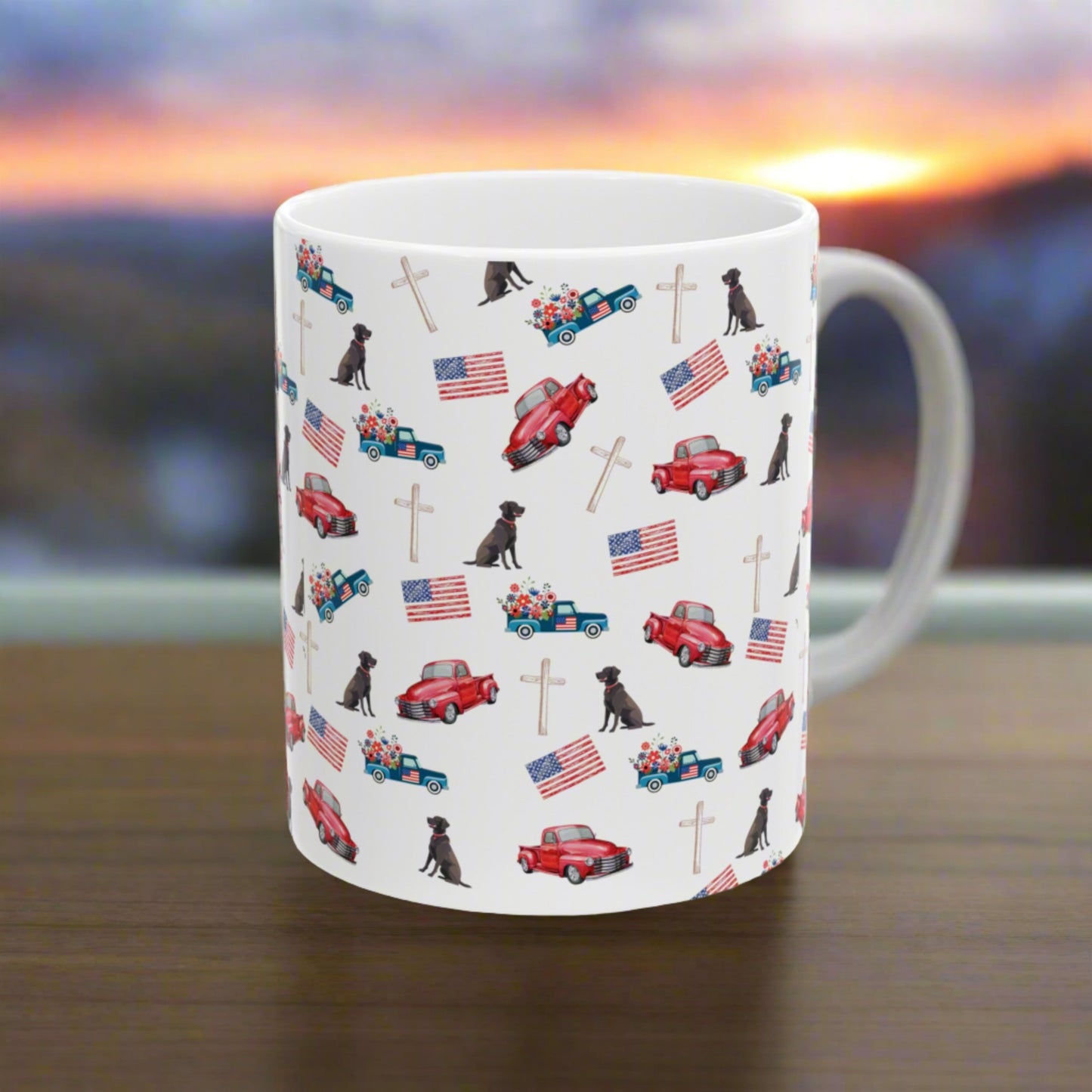 Americana Hot Beverage Mug