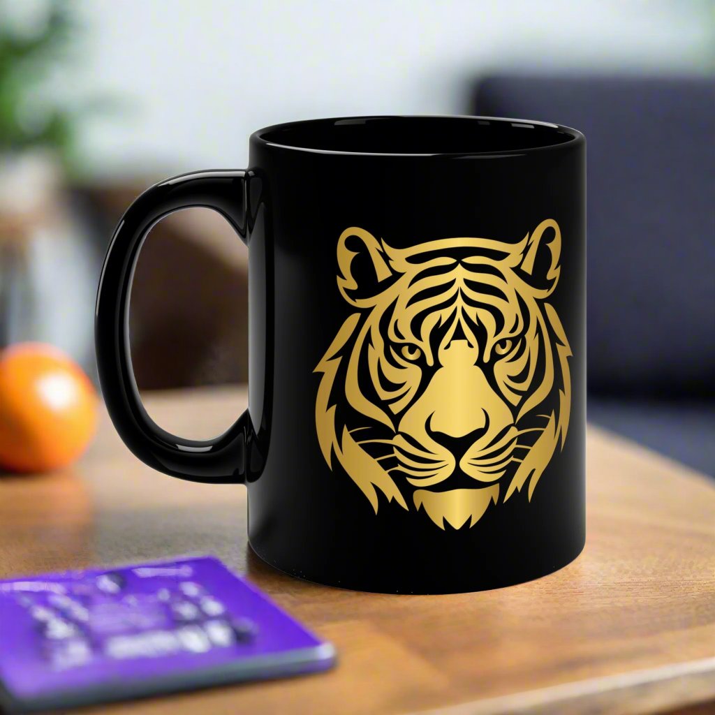 Golden Tiger Mug, 11oz