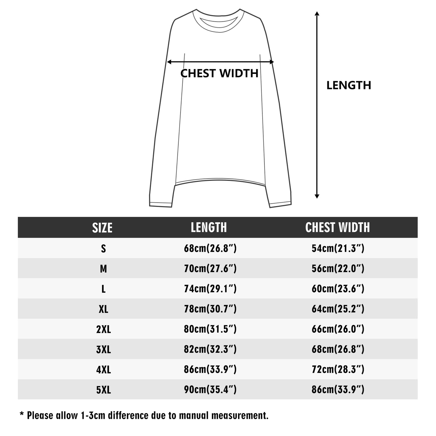 FALL Lightweight Crewneck Sweatershirt Long Sleeve Pullover Shirt