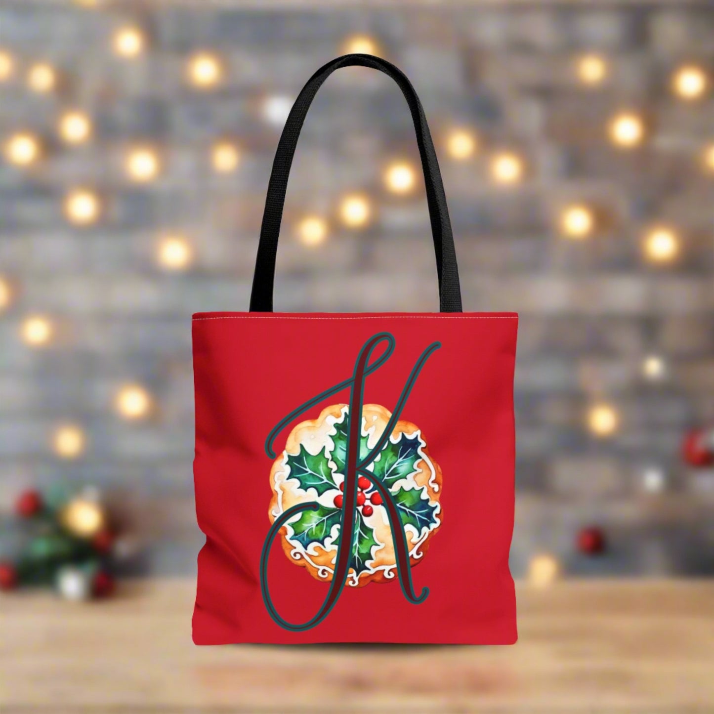 Christmas Tote Bag "K"