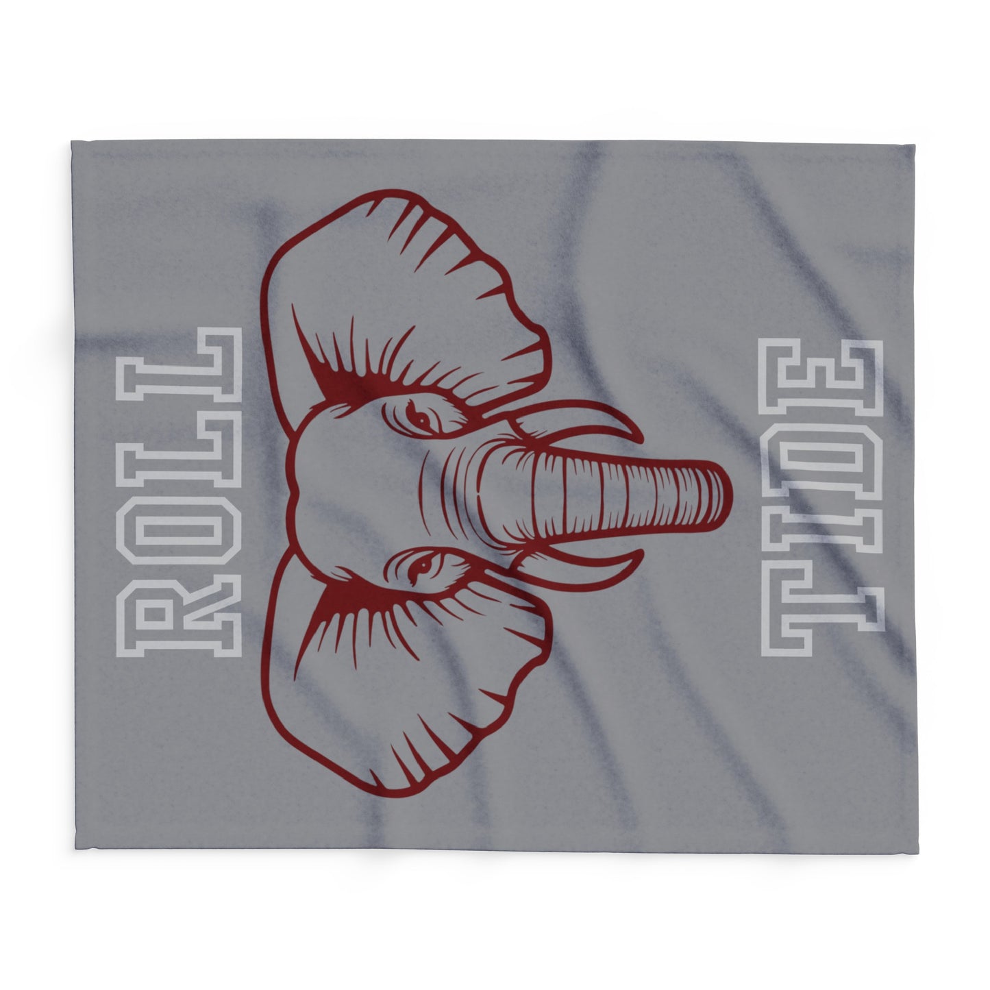 Roll Tide Blanket Gray