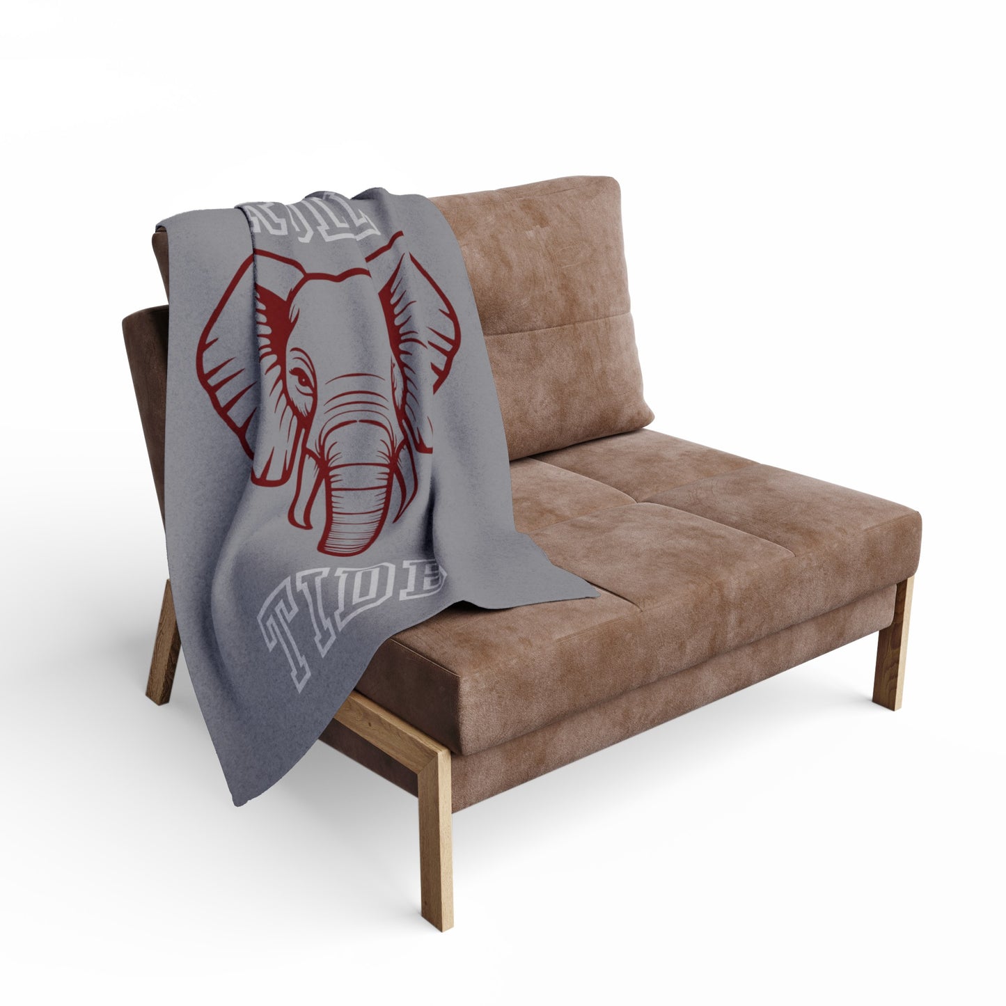 Roll Tide Blanket Gray