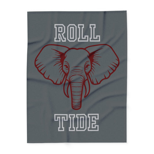 Roll Tide Blanket Steel