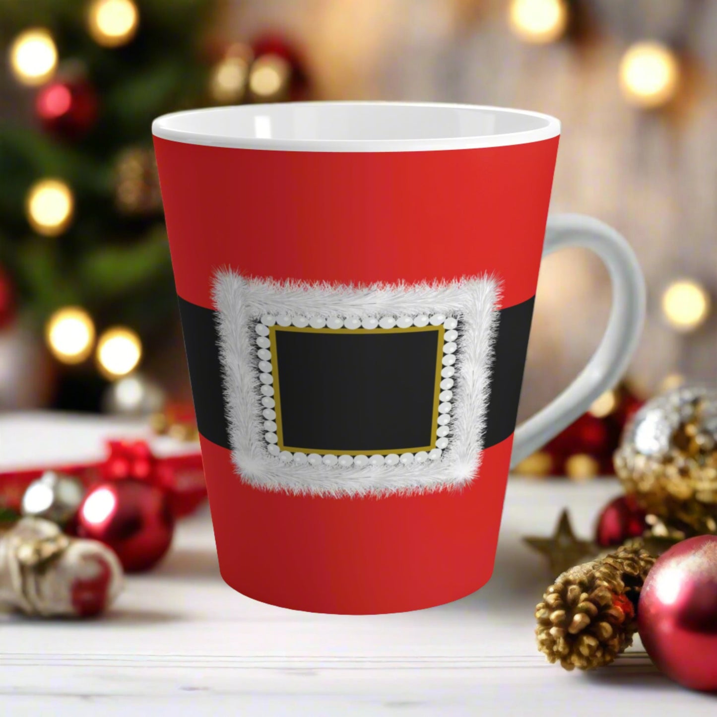 Mrs. HO HO HO Latte Mug