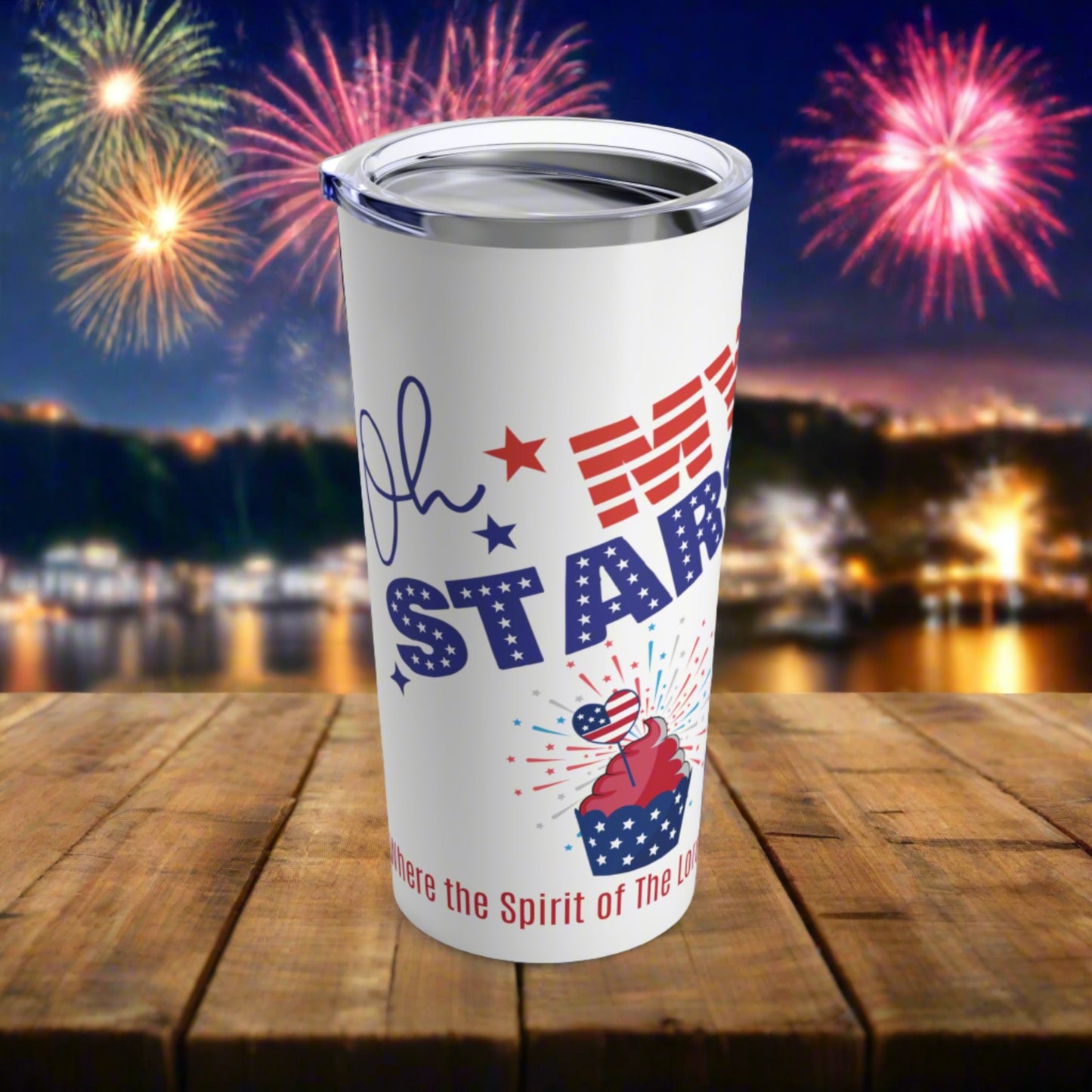 20oz OH MY STARS TUMBLER