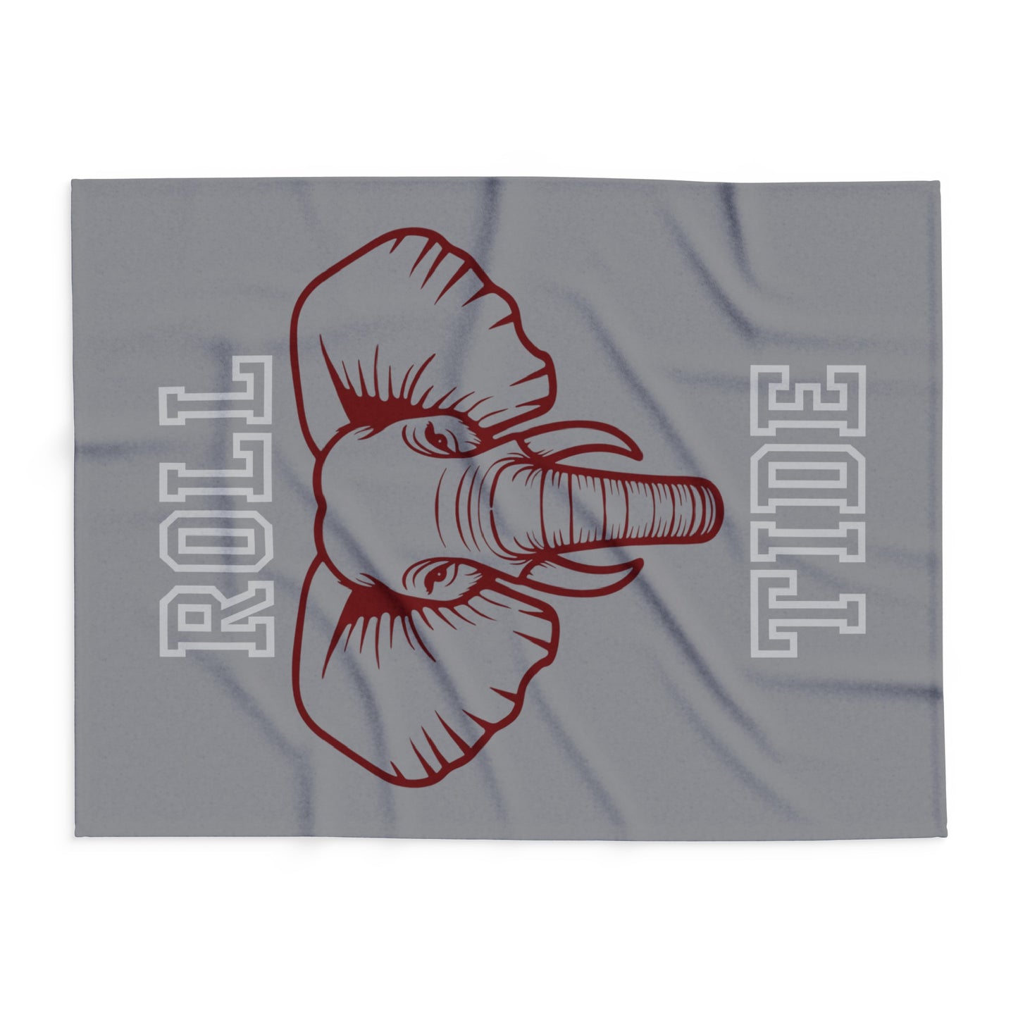 Roll Tide Blanket Gray