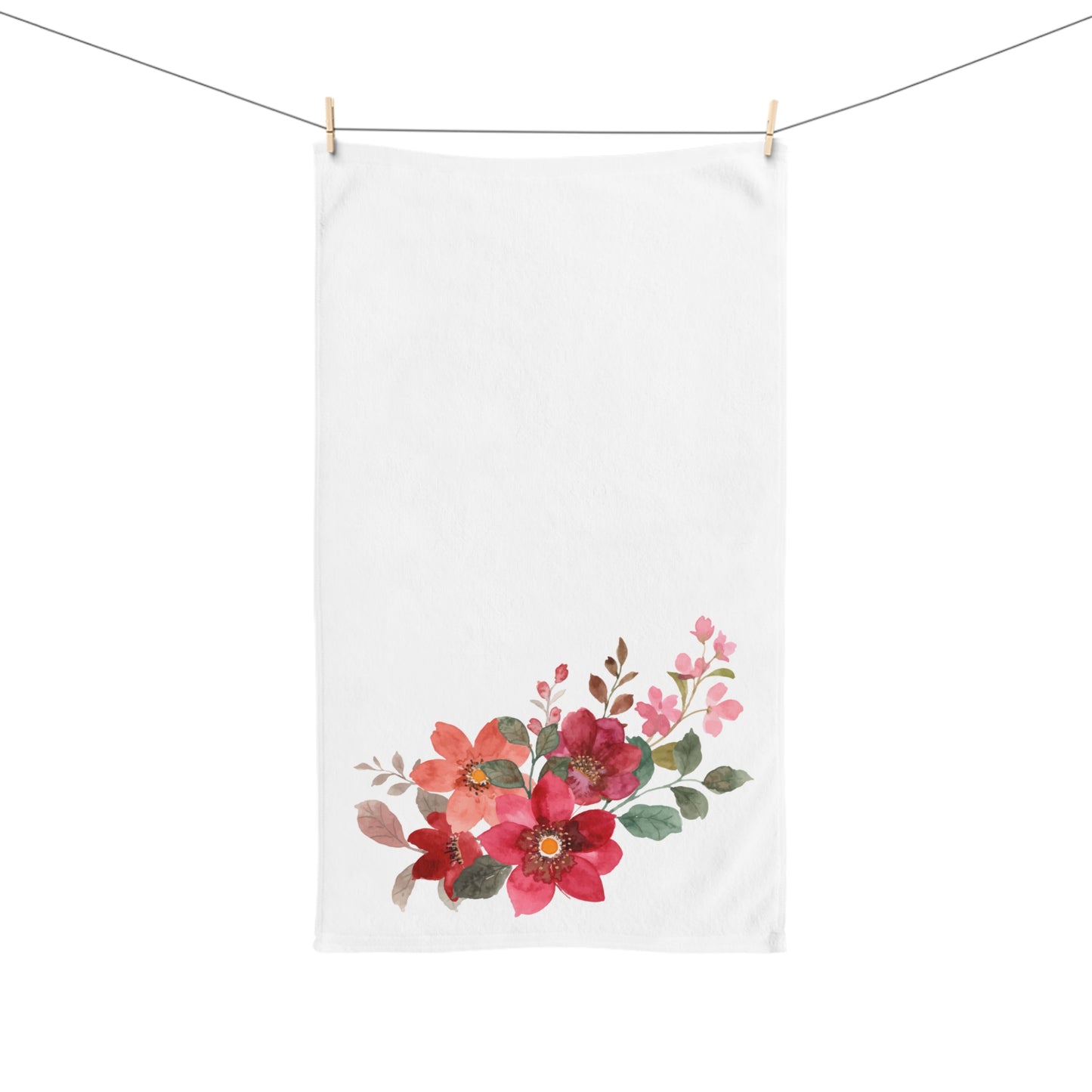 Heartfelt Bouquet Hand Towel