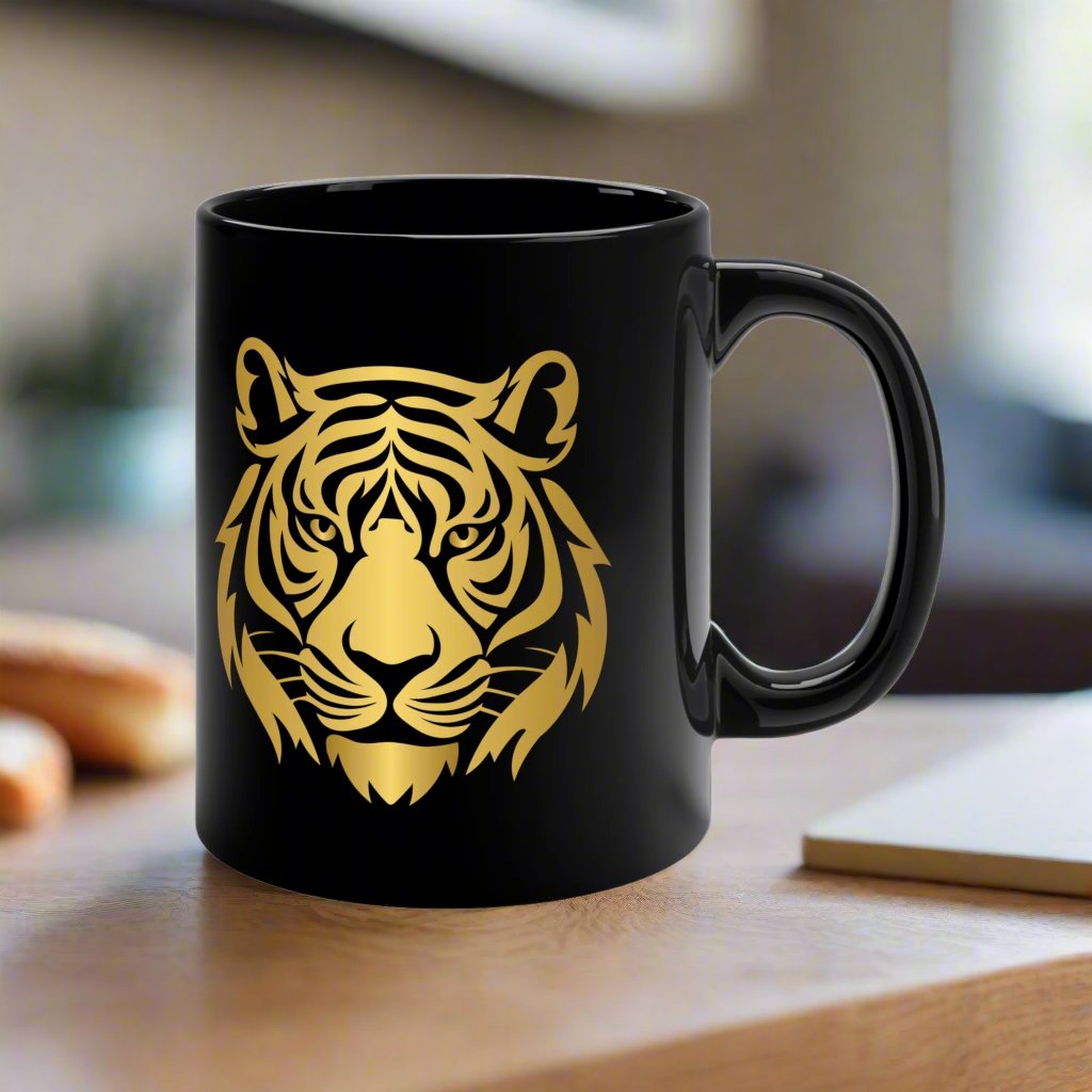 Golden Tiger Mug, 11oz