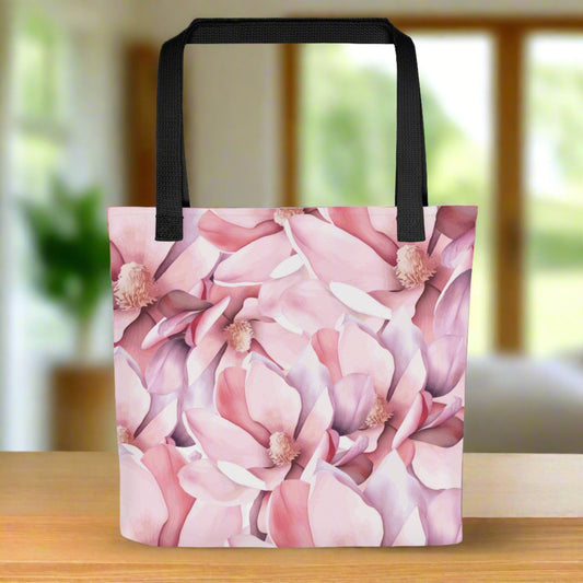 Pink Magnolias Tote