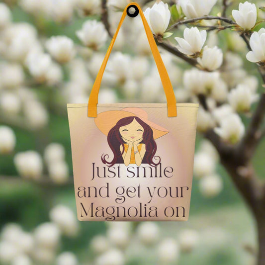 Get Your Magnolia On Tote bag