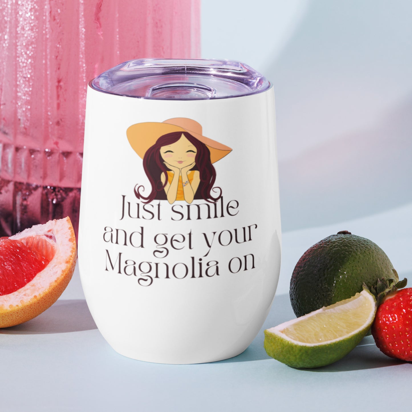 Get Your Magnolia On Small Tumbler